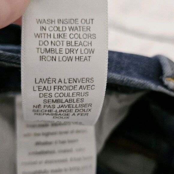 Good American Jeans 31 Blue Good Legs High Rise Skinny Denim Stretch Distressed - Picture 5 of 10